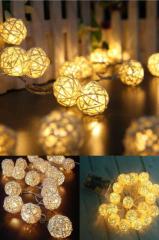 Dekoratif Rattan Model Şerit Led (10'lu)