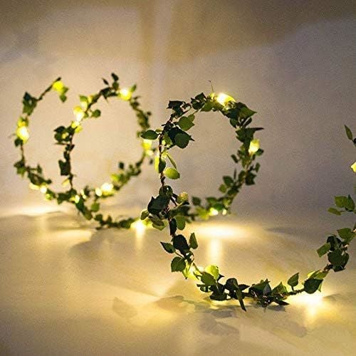 Dekoratif Yapay Yapraklı Peri Led 3 Metre Sarmaşık Ledli (Günışığı)