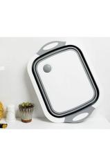 Çok Amaçlı Katlanabilir Sepet Ve Doğrama Tahtası