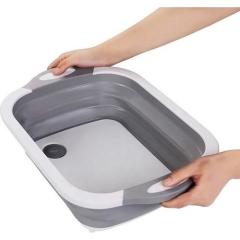 Çok Amaçlı Katlanabilir Sepet Ve Doğrama Tahtası