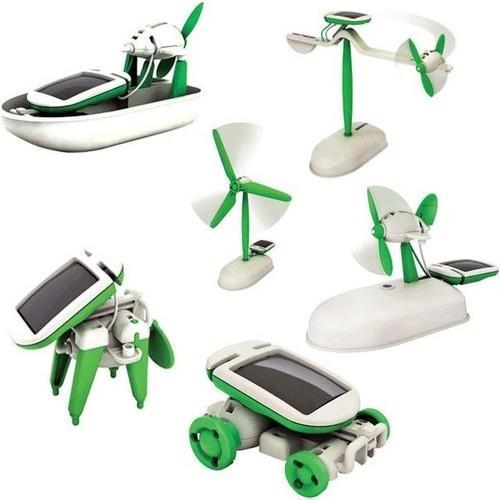 Güneş Enerjisi İle Çalışan Robot Solar Kit (6 in 1)