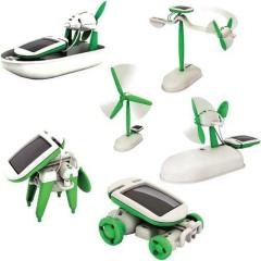 Güneş Enerjisi İle Çalışan Robot Solar Kit (6 in 1)
