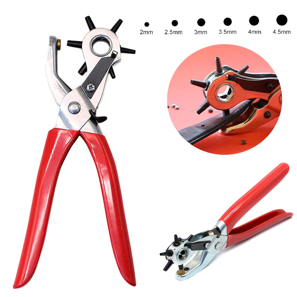 Kemer Delme Pensesi Aleti Deri Delici Pensi Zımba