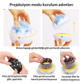 Yeni Nesil Star Master Projeksiyon Gece Lambası Renkli ve Dönebilen Hediyelik Masa Lamba