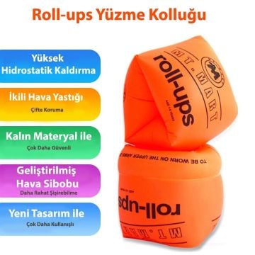 TechnoSmart Kolluk Yüzme Şişme Simit Her Yaşa Uygun