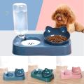 TechnoSmart Kedi Köpek Mama ve Su Kabı Kaseli Otomatik Su Sebili Büyük Boy Depolama