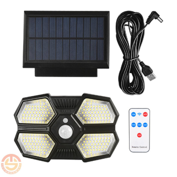 Trendpoint 180 Ledli Kumandalı Solar ve Usb ile çalışan Uzatmalı Dış ve İç Mekan Lamba Aydınlatma