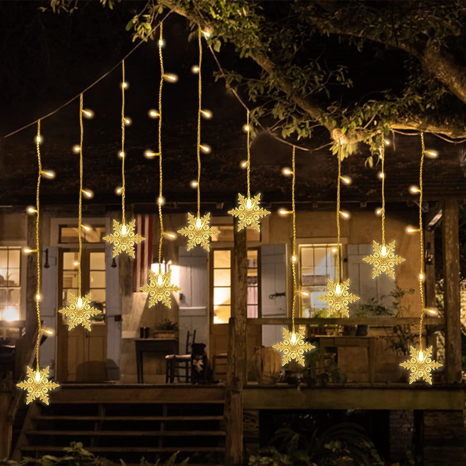 Trendpoint Kartanesi Perde Led Işık Animasyonlu Eklenebilir Fişli Gün Işığı