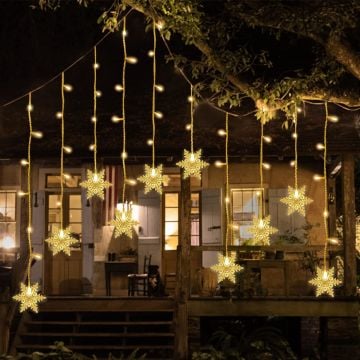 Trendpoint Kartanesi Perde Led Işık Animasyonlu Eklenebilir Fişli Gün Işığı