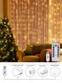Trendpoint 3x2 metre 200 Ledli Peri Telli Perde Led Işık Kumandalı Usb'li 8 Animasyonlu Günışığı