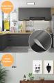 Trendpoint 60x500cm Mat Antrasit Kendinden Yapışkanlı Duvar Mutfak Banyo Dolap Kaplama Dekorasyon