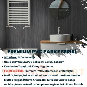TechnoSmart 60×500cm Kendinden Yapışkanlı Balıksırtı Desenli Premium Duvar Kağıdı Masa Dolap Kaplama