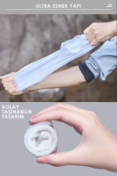 TechnoSmart Ultra Esnek Silikon Yağmur Koruyucu Ayakkabı Kılıfı Taban Takviye Kaymaz Su Kir Geçirmez Gri