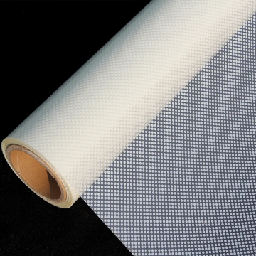 Technosmart – | 45x100cm | Beyaz Noktalı Statik Cam Filmi Kaplama | Mutfak Ofis Banyo Pencere