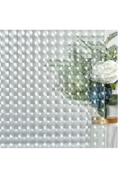 Technosmart – | 45x100cm | Desenli Statik Cam Filmi Kaplama | Mutfak Ofis Banyo Pencere