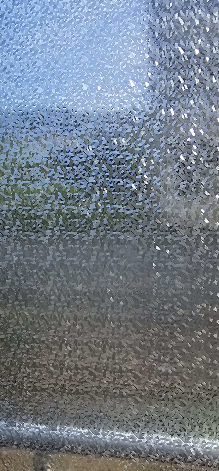 Technosmart 45x100cm Mozaik Desenli Statik Cam Filmi Kaplama | Mutfak Ofis Banyo Kafe Restoran