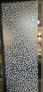 Technosmart 45x100cm Desenli Statik Cam Filmi Kaplama | Mutfak Ofis Banyo Kafe Restoran