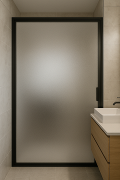 Technosmart | 45x150cm | Buzlu Cam Filmi | Modern Mat Kaplama | Mutfak Ofis Pencere Banyo