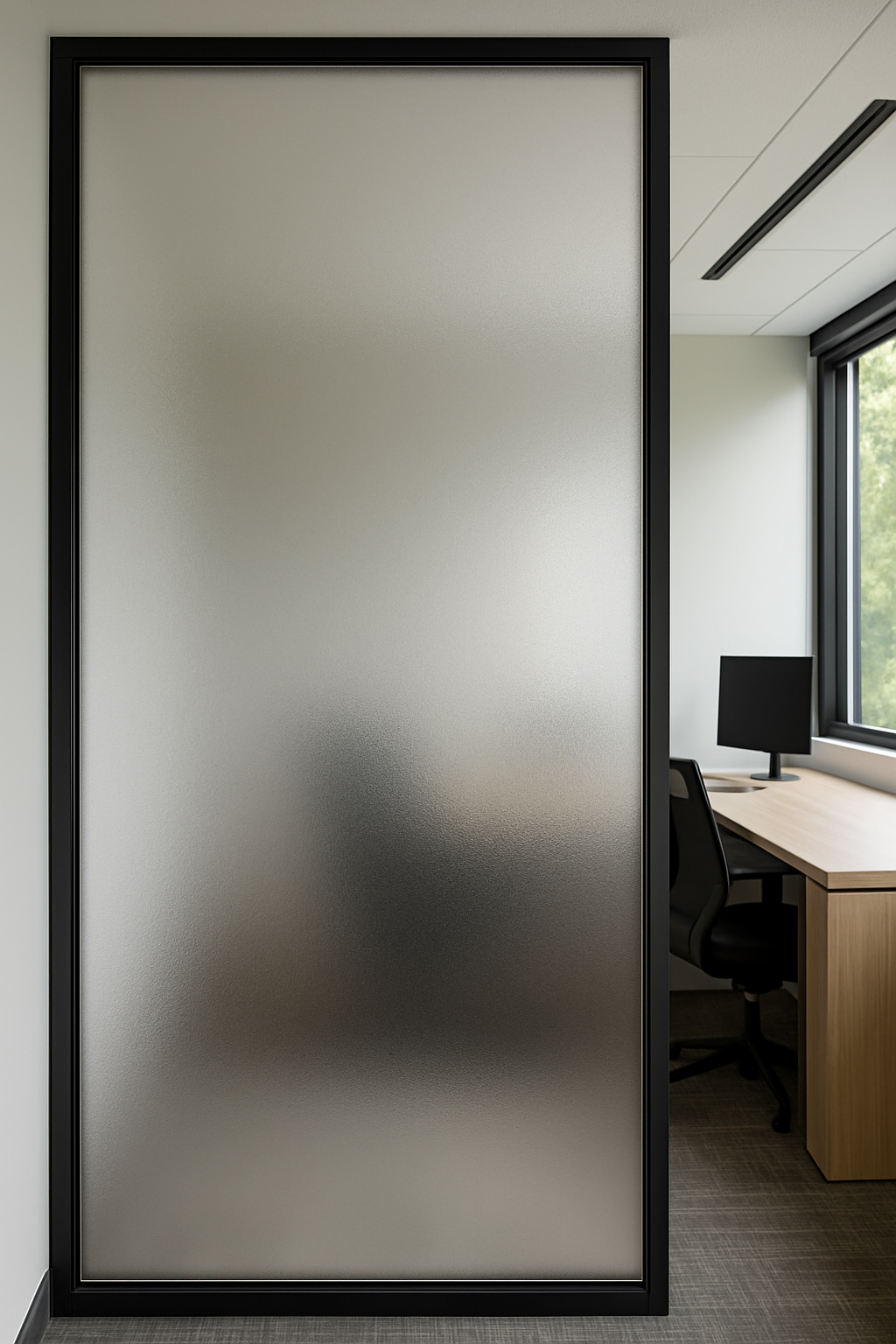 Technosmart | 45x150cm | Buzlu Cam Filmi | Modern Mat Kaplama | Mutfak Ofis Pencere Banyo