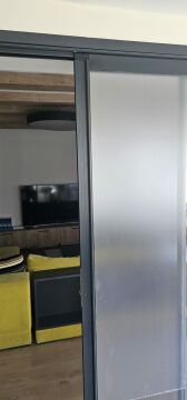 Technosmart | 45x150cm | Buzlu Cam Filmi | Modern Mat Kaplama | Mutfak Ofis Pencere Banyo