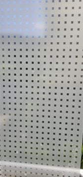 Technosmart | 45x150cm | Şeffaf Kare Desenli Buzlu Cam Kaplama Filmi | Mutfak Ofis Pencere Banyo