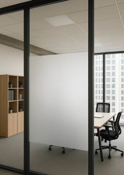 Technosmart 45x150cm Dekoratif Görüş Engelleyici Cam Filmi Statik Kaplama Mutfak Ofis Banyo Pencere