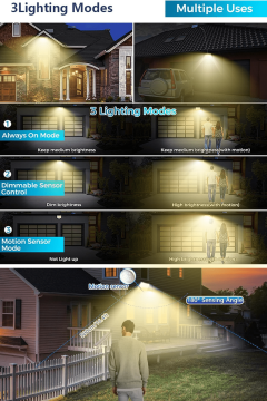 Technosmart Solar 220 LED – 5m Kablolu, IP65, Kumandalı, 3 Modlu, Güneş Enerjili Bahçe Aydınlatma Sarı