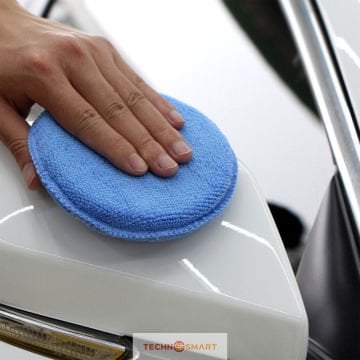 TechnoSmart 3Adet Mikrofiber Araba Yıkama Süngeri Temizleme Oto Bakım Yıkama Bezi Havlu