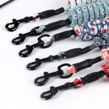 TechnoSmart Medium 3-6 Kg Kedi Göğüs Tasması Ve Gezdirme Seti Çiçekli Model Ayarlanabilir Kırmızı