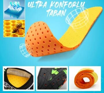 TechnoSmart Deniz Ayakkabısı Plaj Havuz Yüzme Spor Bisiklet Kaydırmaz Esnek Ayakkabı Pembe - 37