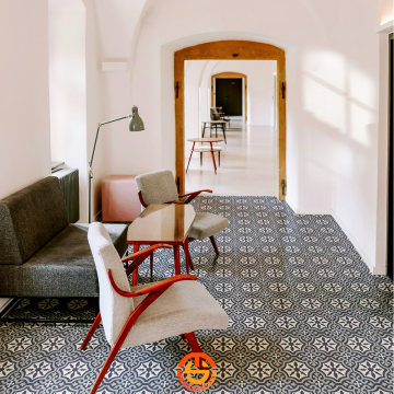 TechnoSmart 30cm×30cm Kendinden Yapışkanlı LVT Zemin ve Duvar Kaplama Mutfak Banyo Karo Sticker