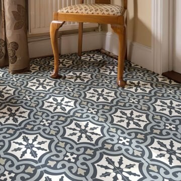 TechnoSmart 30cm×30cm Kendinden Yapışkanlı LVT Zemin ve Duvar Kaplama Mutfak Banyo Karo Sticker