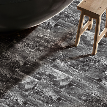 TechnoSmart 1Adet 30cm×30cm Kendinden Yapışkanlı LVT Zemin ve Duvar Kaplama Mutfak Banyo Karo Stickr