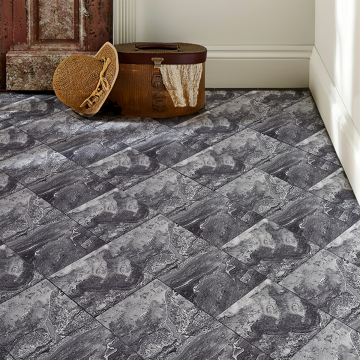 TechnoSmart 1Adet 30cm×30cm Kendinden Yapışkanlı LVT Zemin ve Duvar Kaplama Mutfak Banyo Karo Stickr