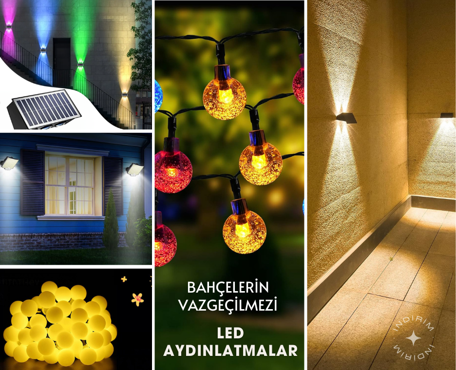 Solar Güneş Enerjili  Bahçe Dekorasyon Ürünleri